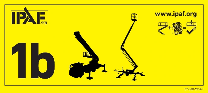 ipaf 1b liftkursus hos 360safety