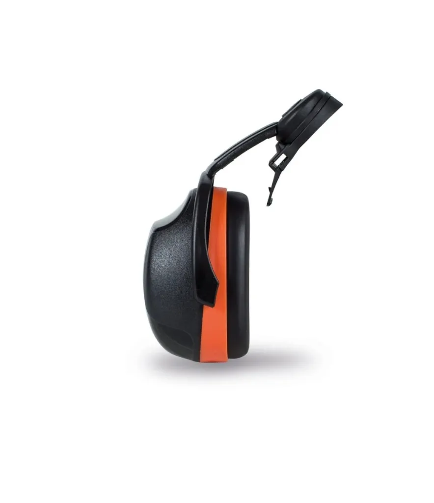 Kask kophøreværn til hjelm SC3, sort orange - 1.webp