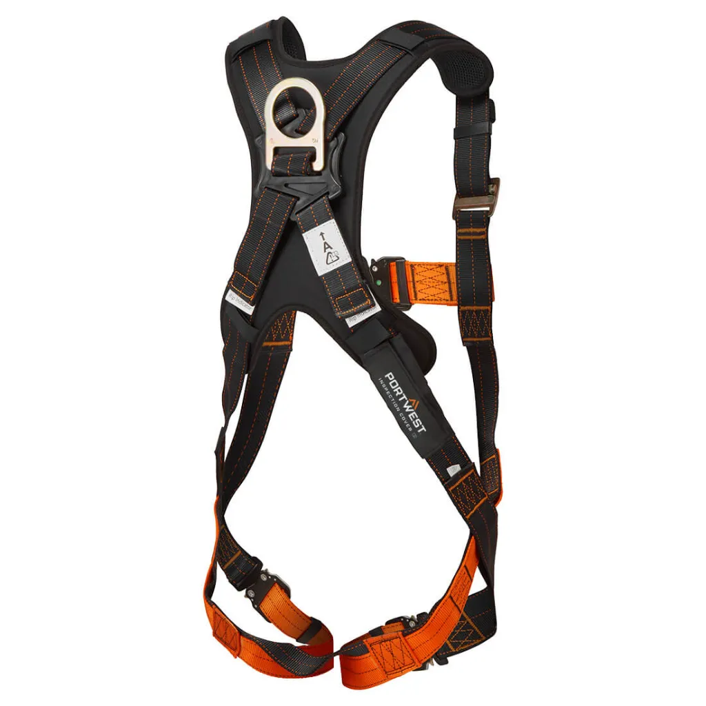 FP72 - Ultra 2 punkts sele Sort-Orange - 2.webp