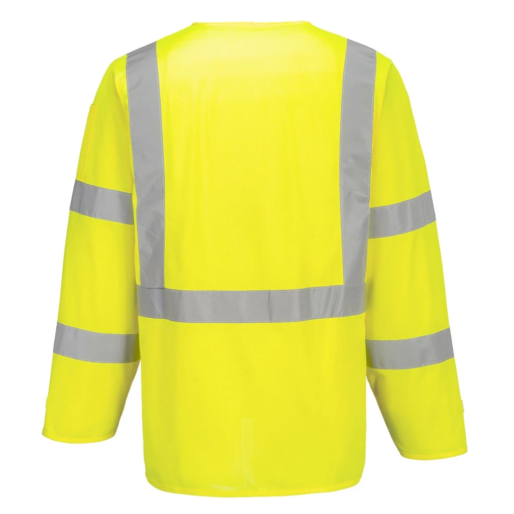 S475 - Hi-Vis Executive Jakke Gul langærmet version. - 2.webp