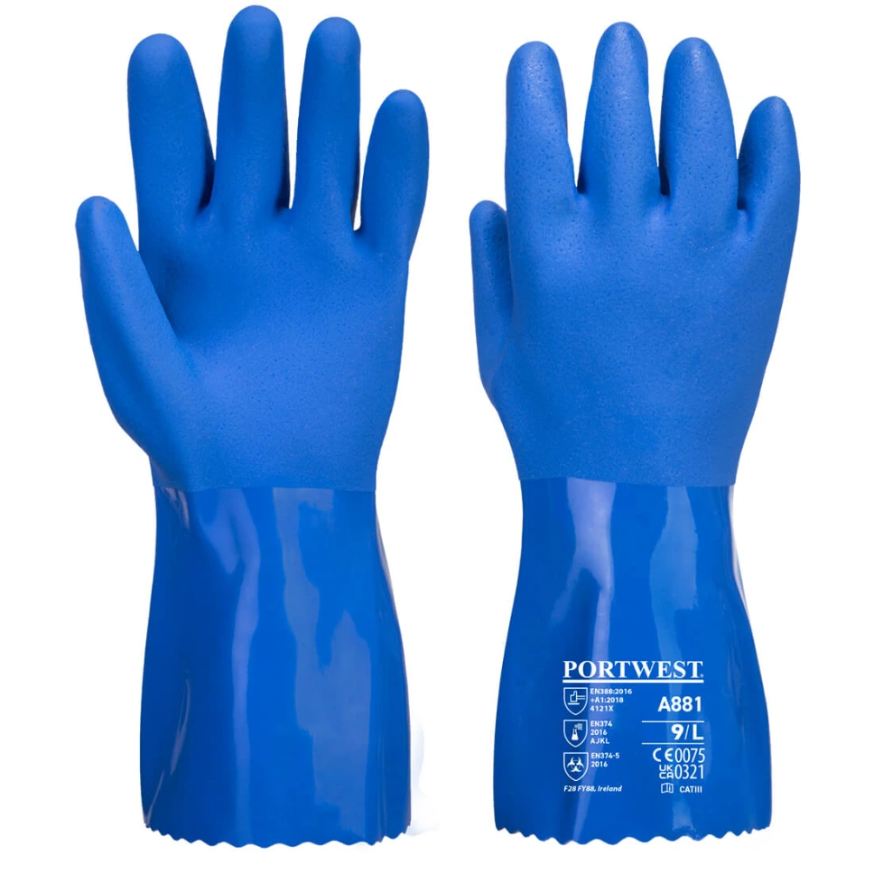 Portwest A881 - PVC - Chem glove 