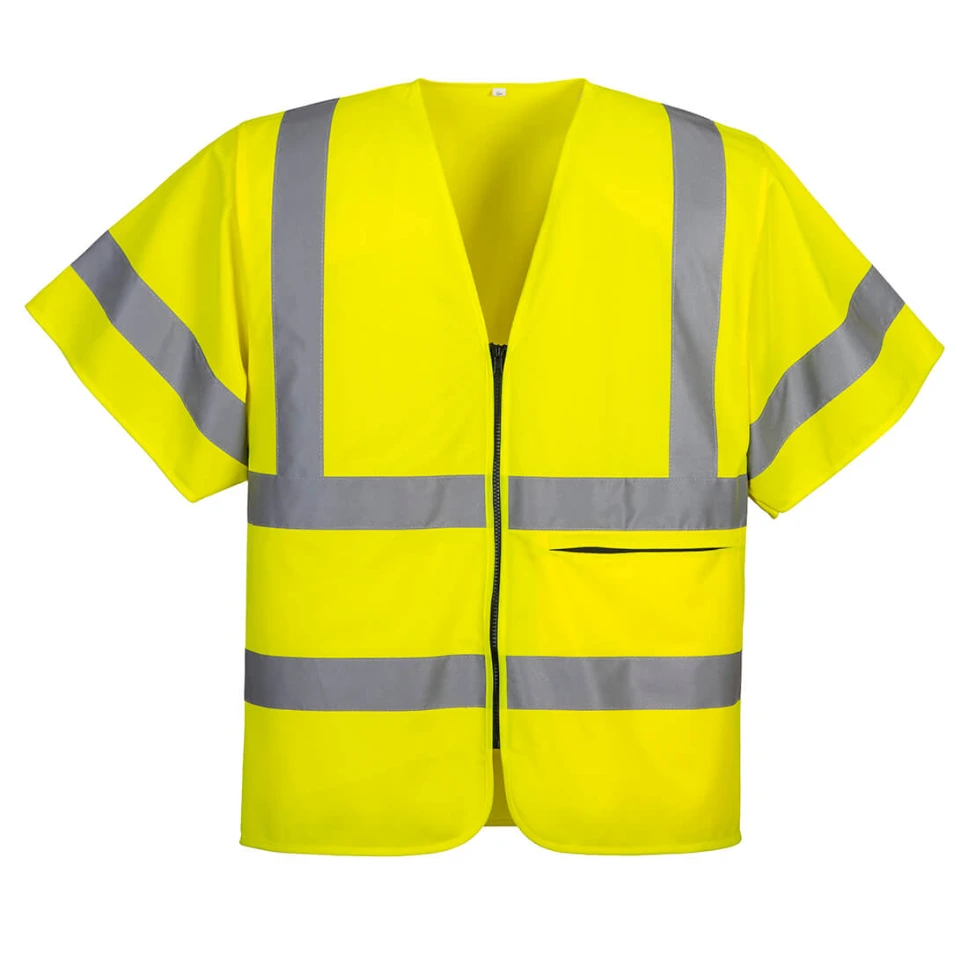 Portwest C372 - hi-vis vest with zipper