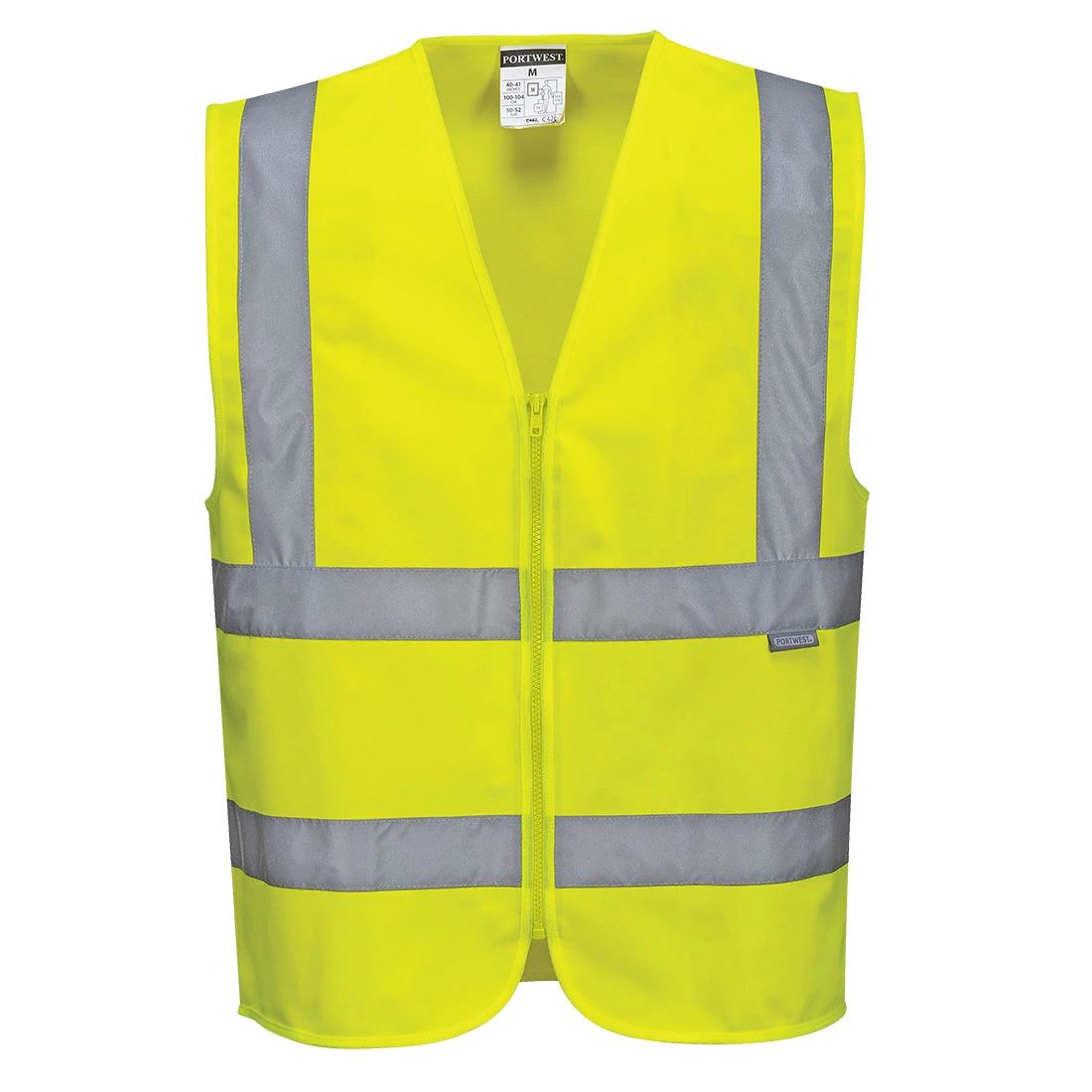 Portwest C375 Hi-Vis vest med lynlås