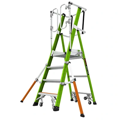Jumbo Giant Platform Ladder SAFETY CAGE