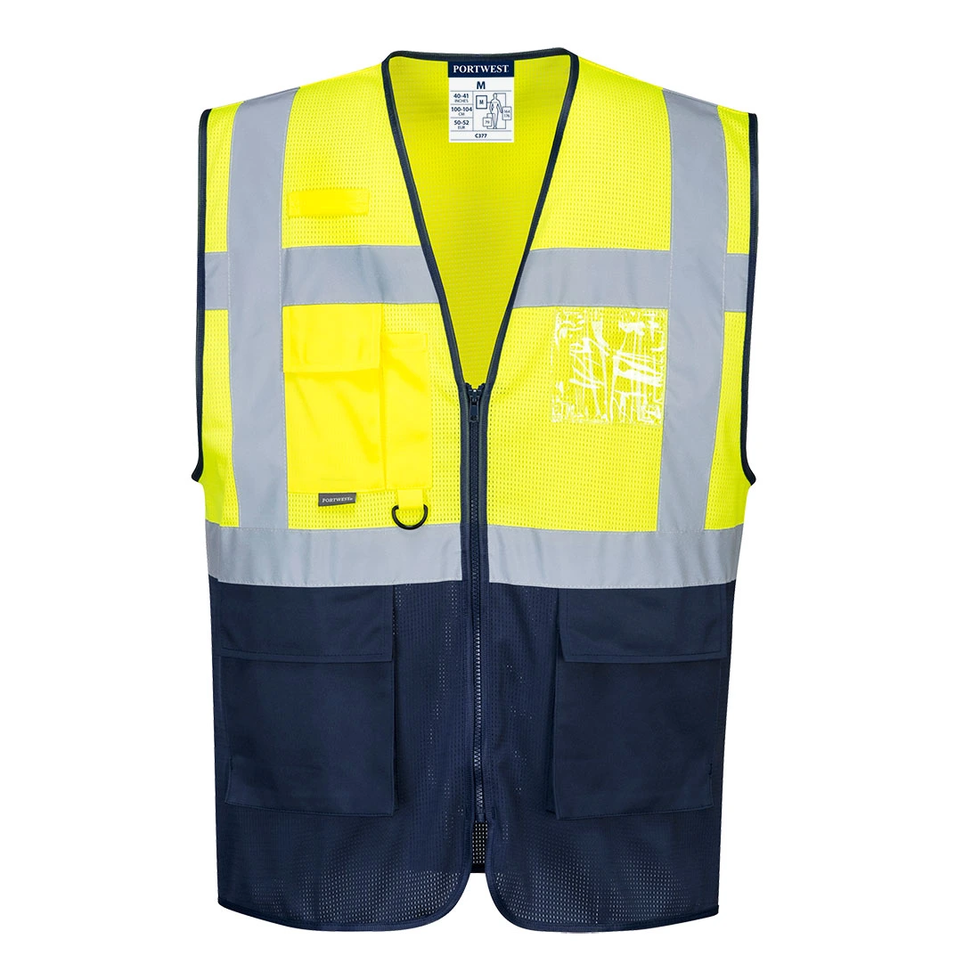 Portwest C377 - Hi-Vis Two Tone MeshAir Executive Vest